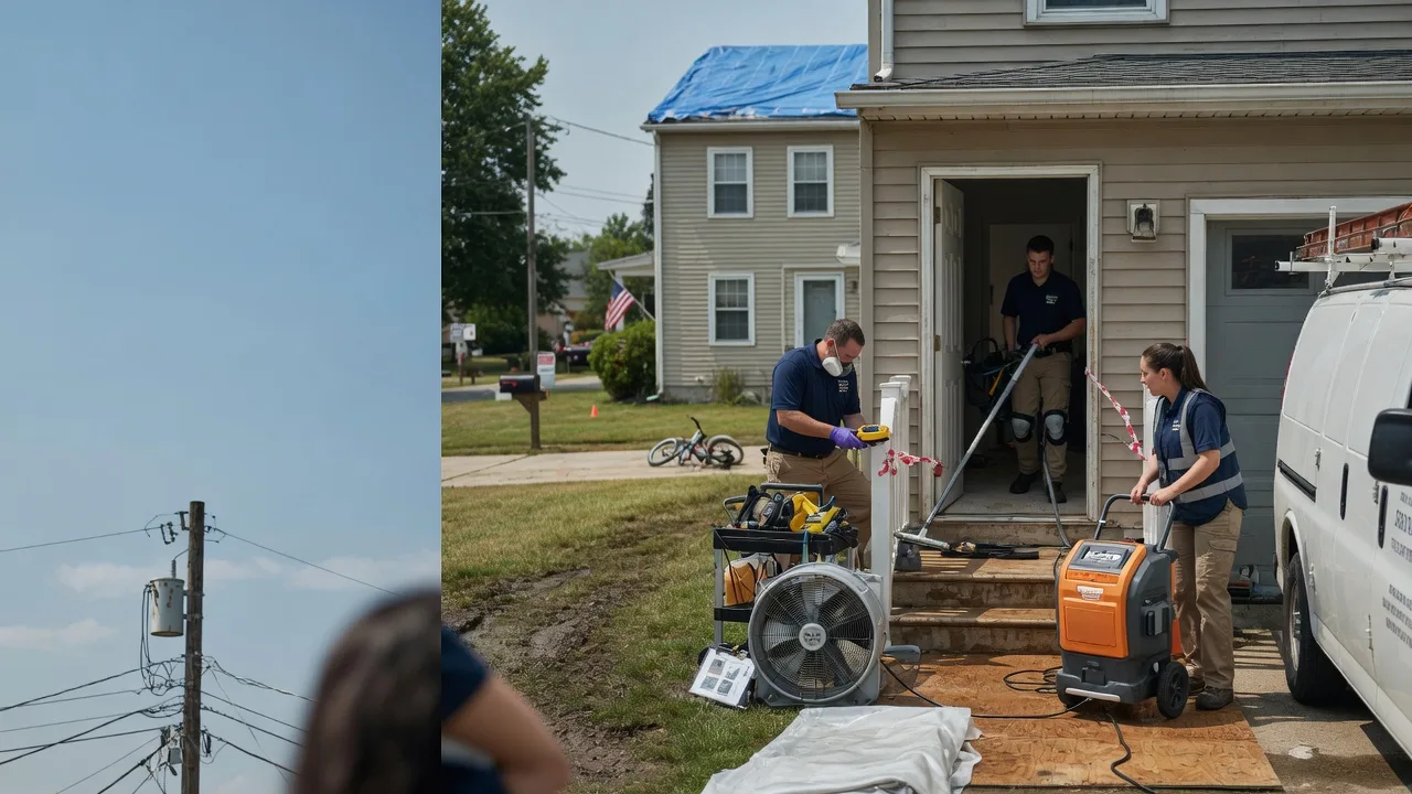 Water Damage Repair in Monroe Township, NJ near me